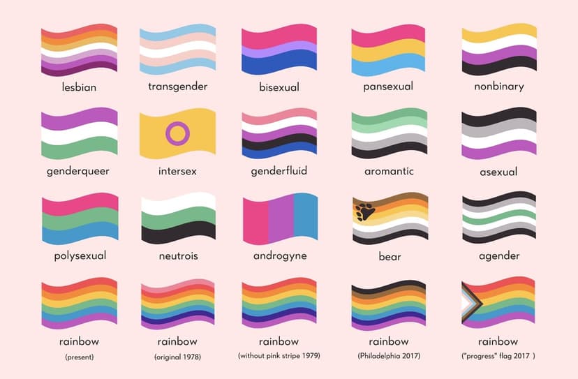 pride flags